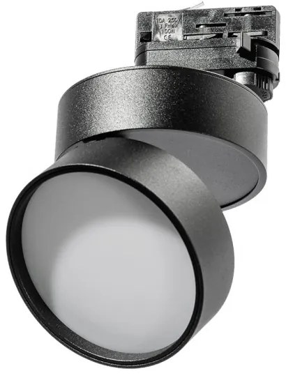 Spot LED directionabil pe sina Mona TRACK 3Line 18W 3000K negru