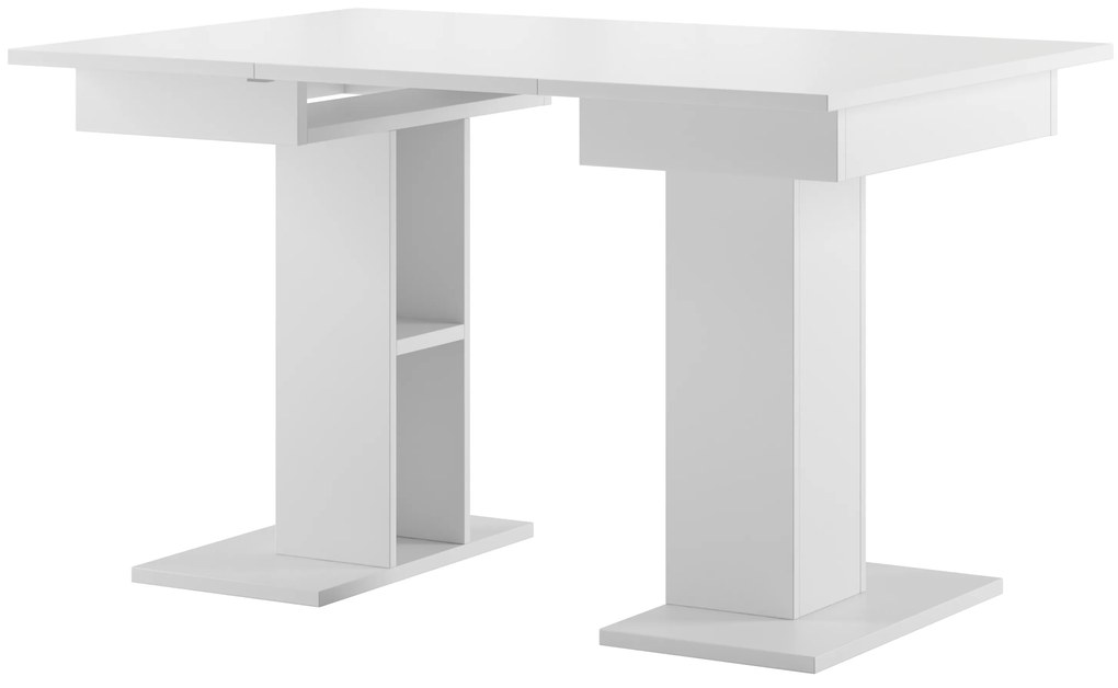 Masă sufragerie Sorred 05 (alb) (pentru 4 până la 8 persoane). 1068267