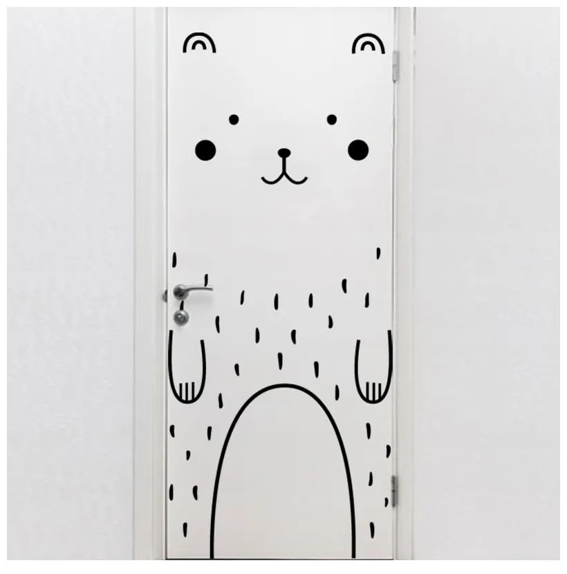 Autocolant de perete Ambiance Happy Bear
