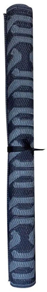 Covor de exterior, cu doua fete, 180x120 cm, gri