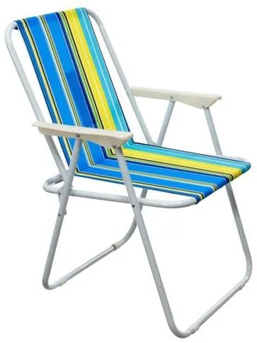 Scaun pliabil gradina, camping, pescuit, Jumi, model dungi, max 100 kg, 42x50x75 cm