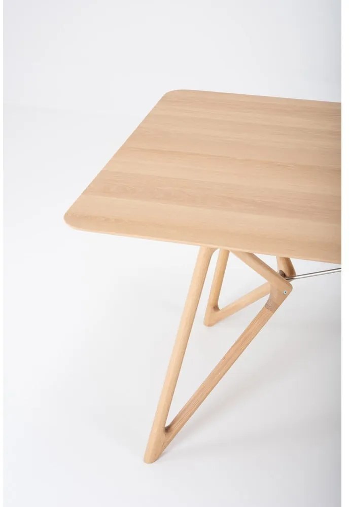 Masă de dining cu blat din lemn de stejar 240x90 cm Tink - Gazzda