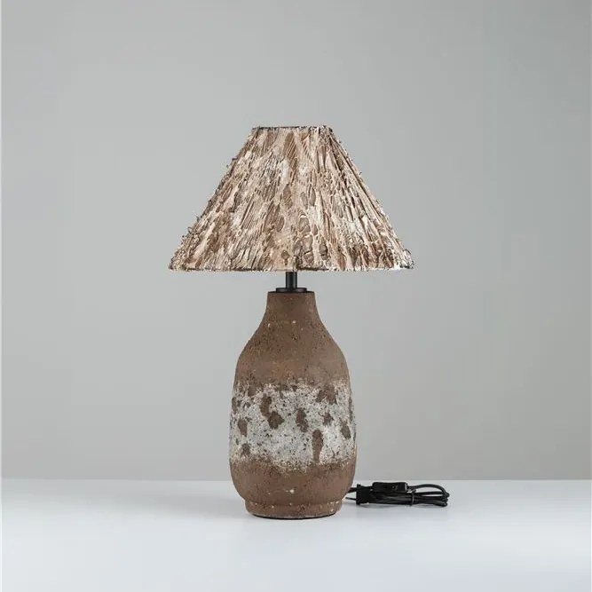 Veioza din ceramica lucrata manual WABI