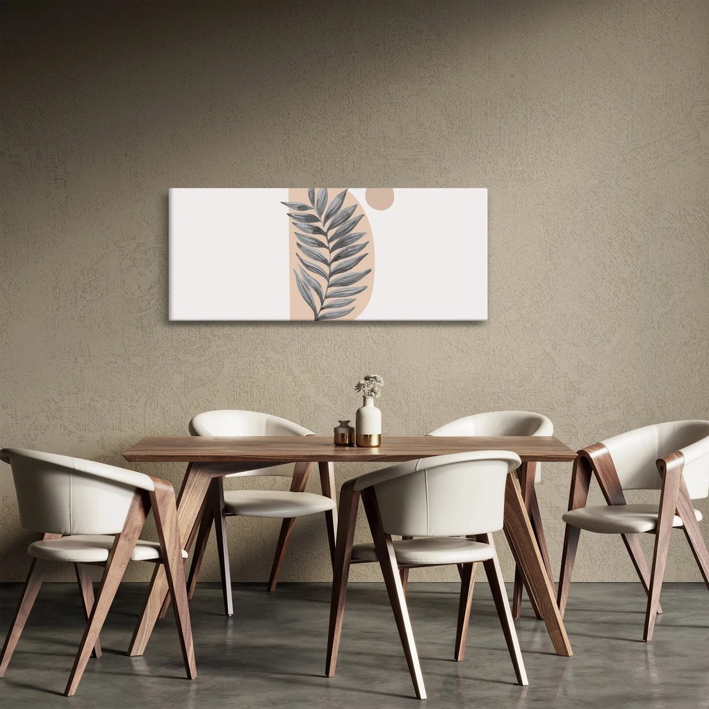 Tablou - Foaie ilustrată N⁰1 (120x50 cm)