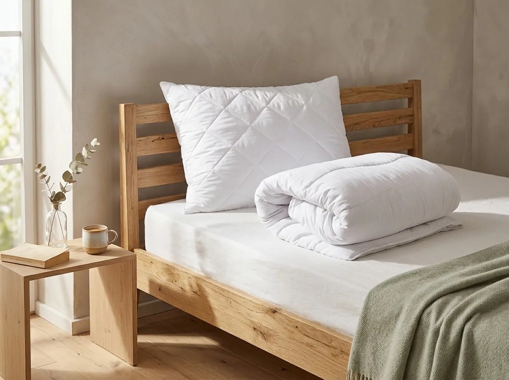 Plapuma de vara 140 x 200 cm cu perna 50 x 70 cm