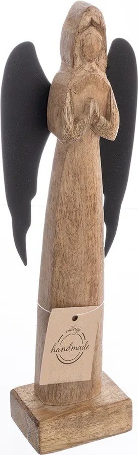 Statuetă din lemn (înălțime 27 cm) Angel – Orion