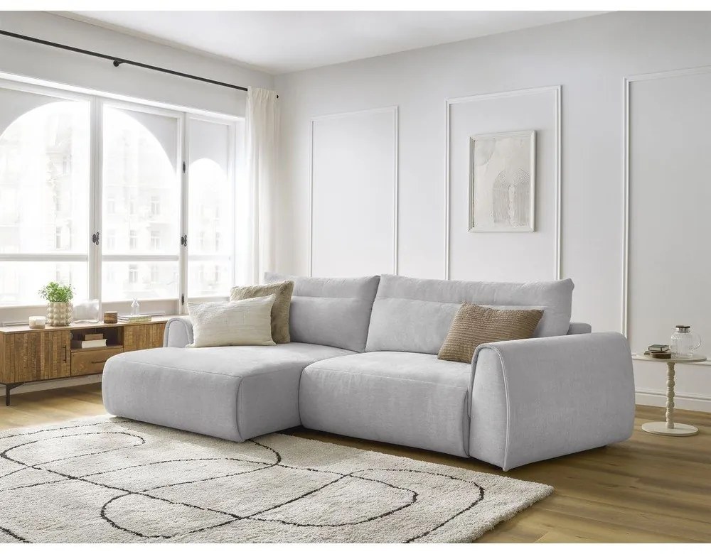 Colțar gri deschis Aden – Bobochic Paris