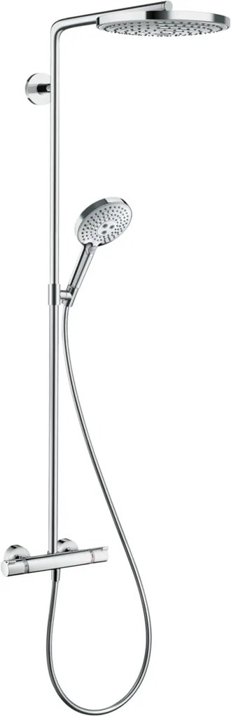 Hansgrohe Raindance set de duș perete cu termostat crom-alb 27129400