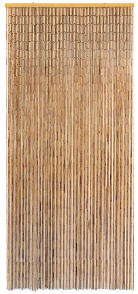 Perdea de usa pentru insecte, bambus, 90x220 cm Maro, 90 x 220 cm