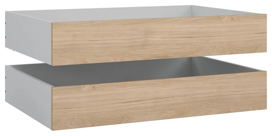 Sertare sub pat în culoare naturală 2 buc. Naia – Tvilum