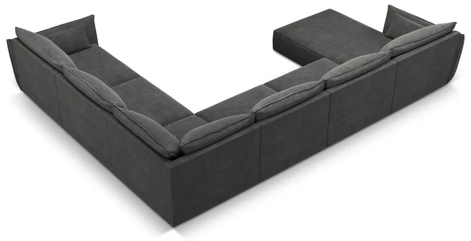 Colțar gri (pe partea dreaptă) Vanda – Mazzini Sofas