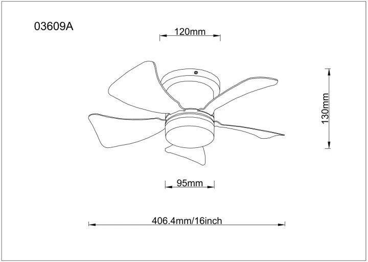 Plafoniera LED cu ventilator, 10W, 750lm, lumina calda/neutra/rece 3000-6500K, IP20, neagra, Globo