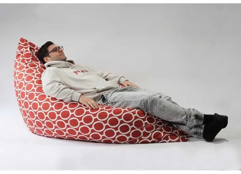 Fotoliu tip Perna Magic Pillow XXL, Material Textil - Negru
