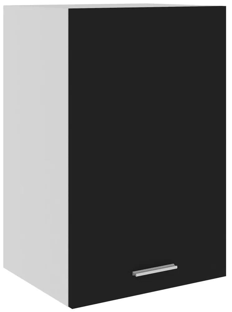 vidaXL Dulap suspendat “Lyon”, negru, 39,5 x 31 x 60 cm
