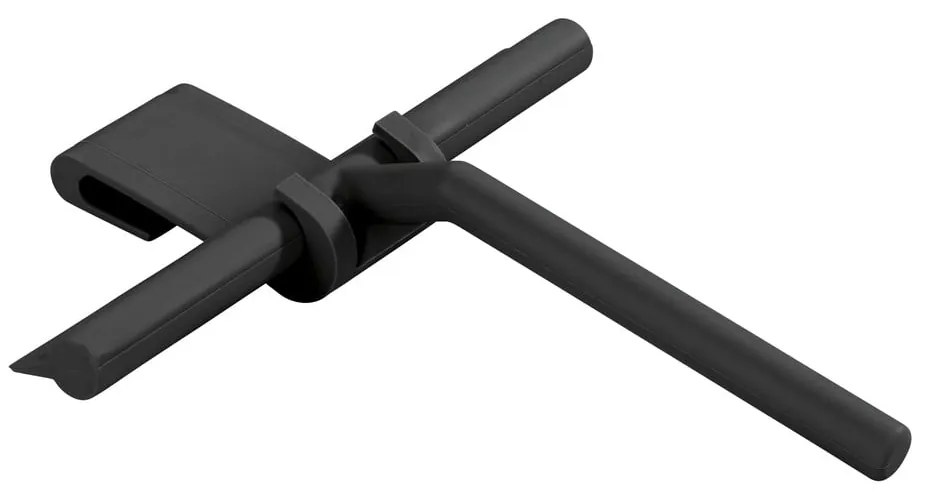 Racletă baie din silicon Wenko Squeegee Mola, negru