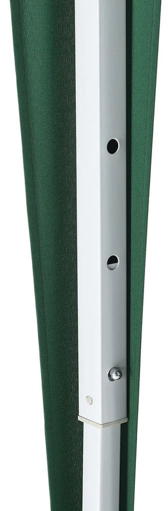 Pavilion pliabil "Vivara" 3 x 3 m verde, cu ambalaj pentru transport