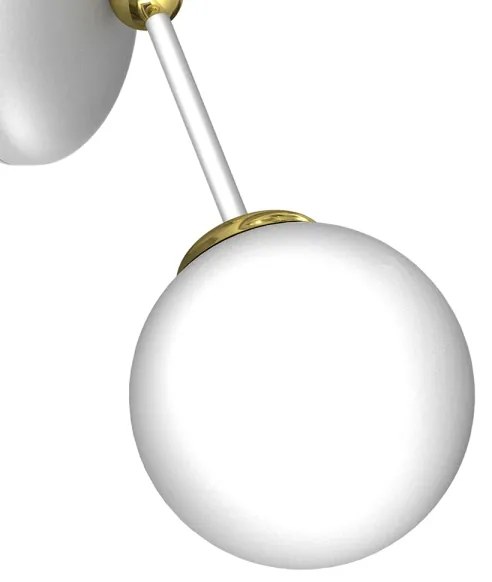 Aplică JOY 2xE14/40W/230V albă/aurie