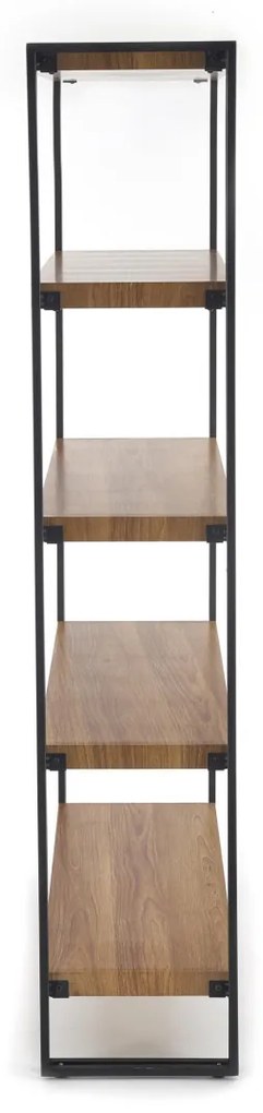 Raft Bolivar REG2 stejar auriu/negru H155 cm