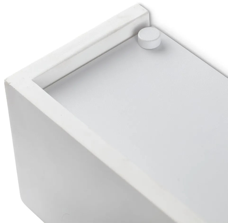 Aplica de perete din ghips MILO 280 White