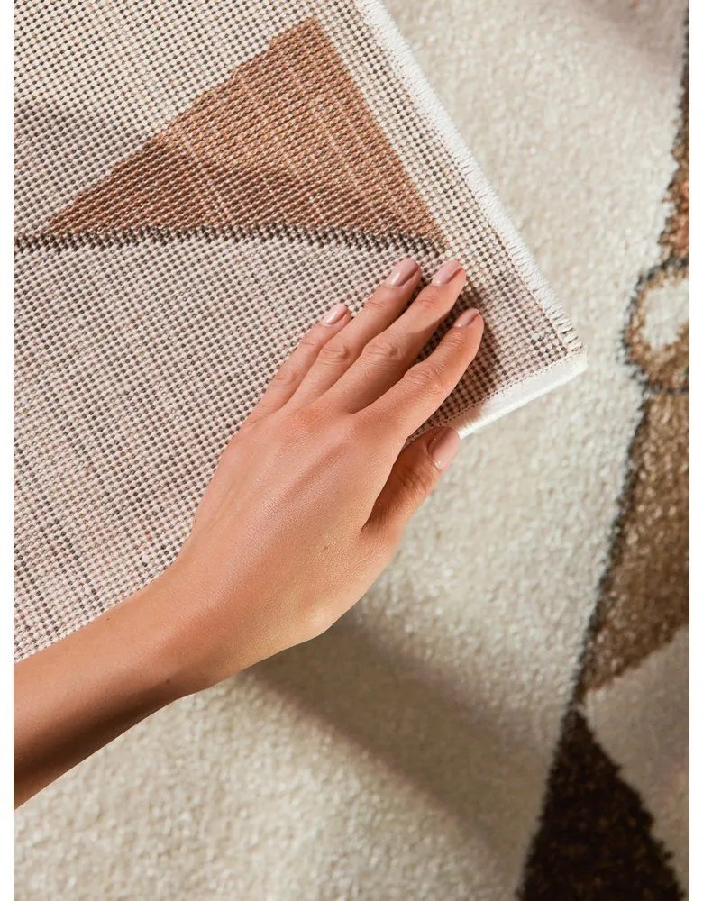 Covor pentru copii crem 160x230 cm Walk like an Elephant Rainbow Party – Villeroy&Boch