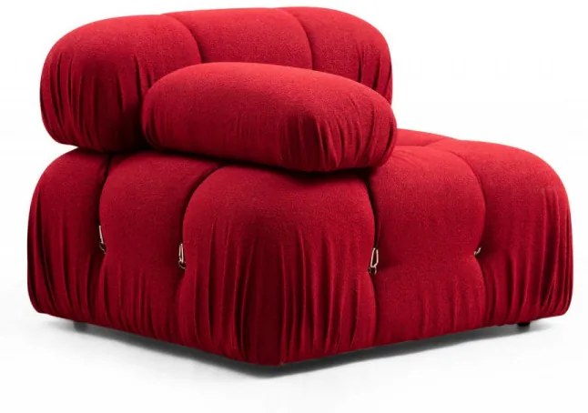 Fotoliu Modular Bubble L1, Rosu