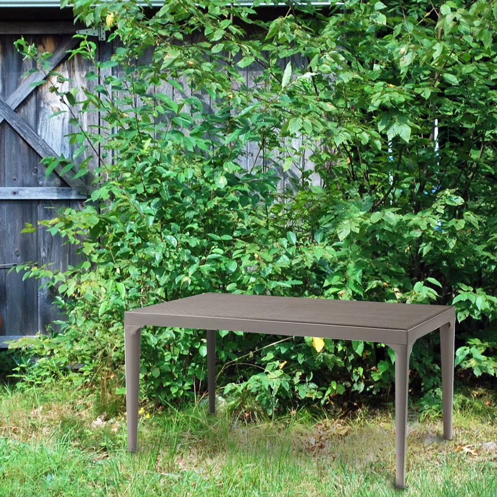 Masă de grădină din plastic Odina pentru cappuccino