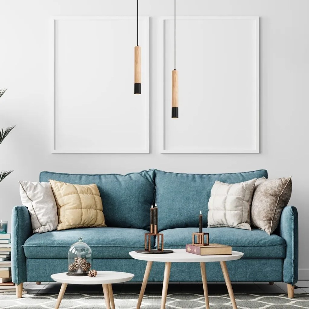 Pendul stil minimalist din lemn Braulia