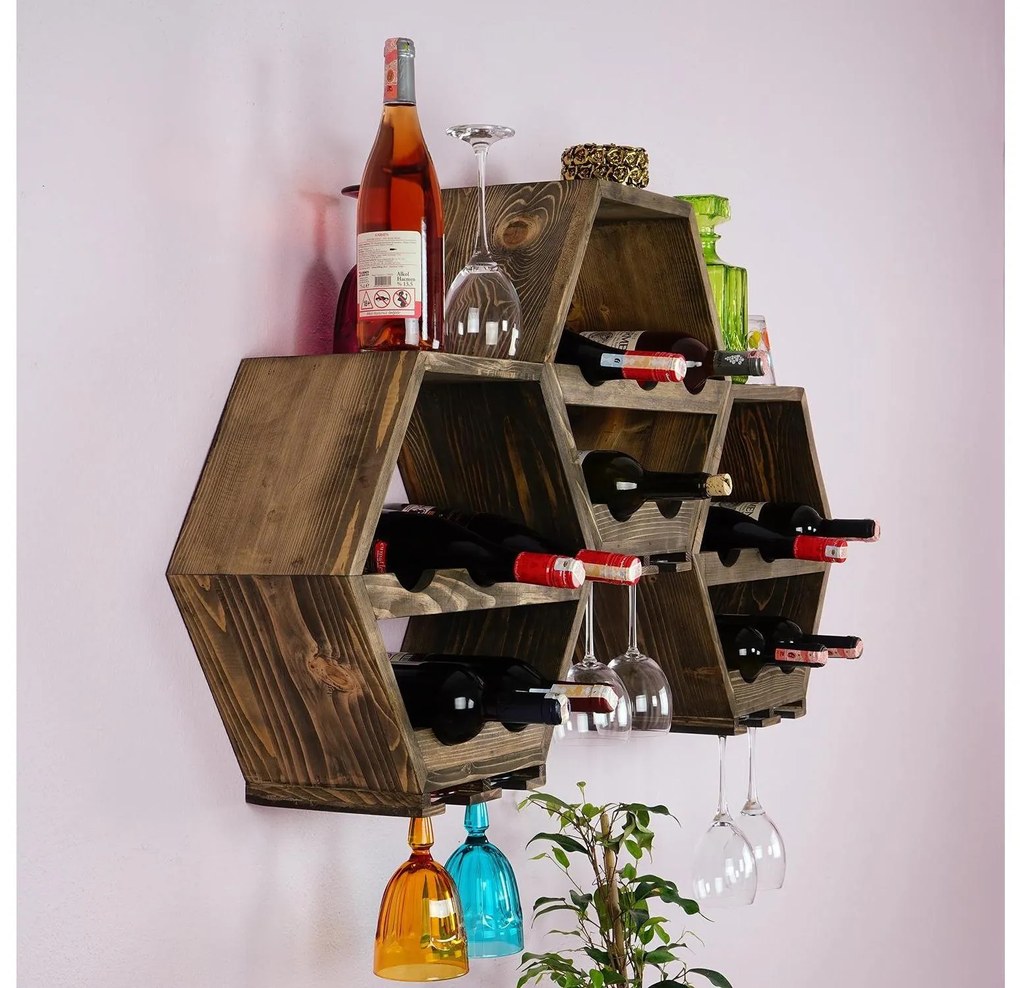 Raft bucătărie Baboma 15 (stejar închis) . 1094052
