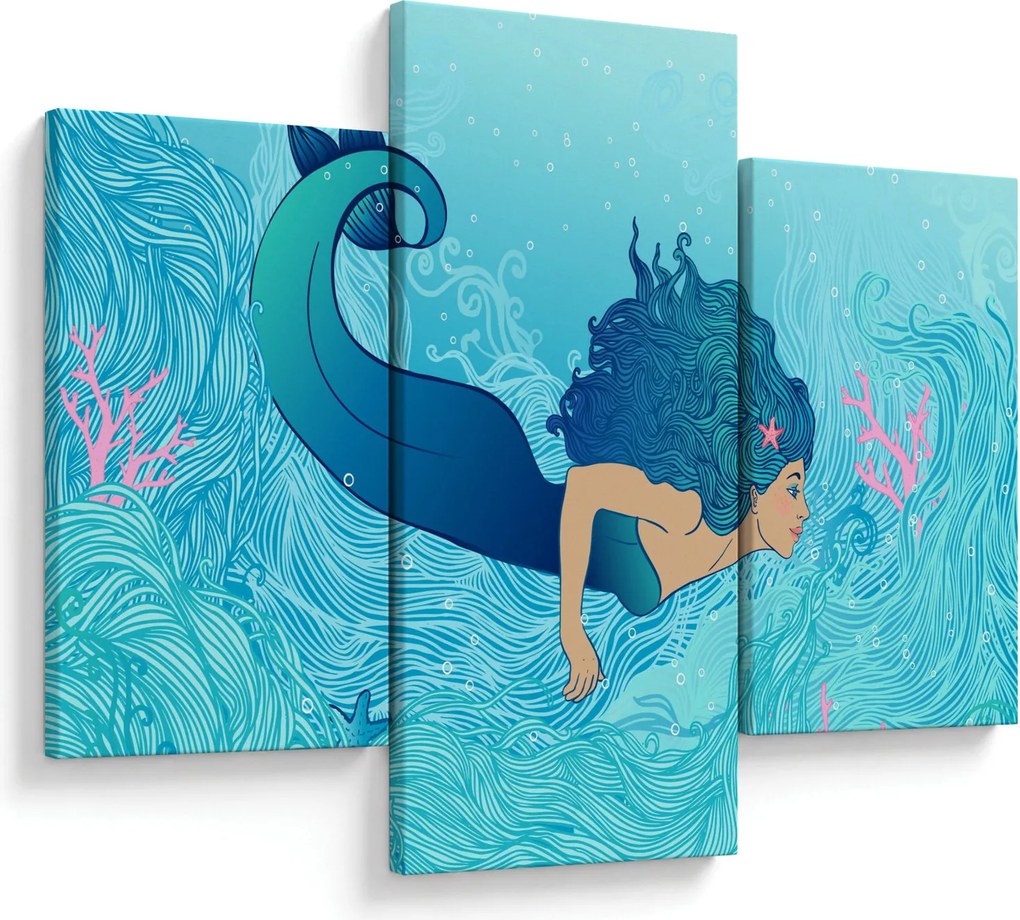 Tablou - Sirena (90x60 cm)