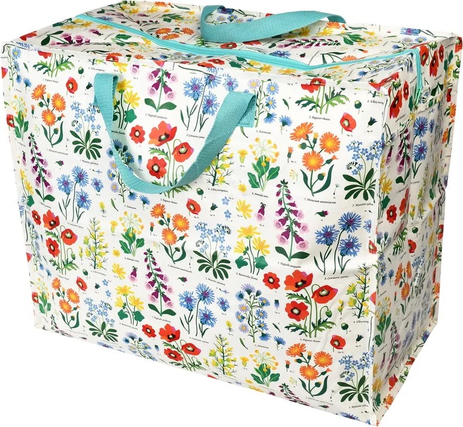 Cutie de depozitare pentru haine din plastic reciclat 58x28x48 cm Wild Flowers – Rex London