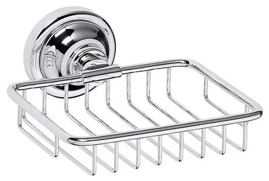 Săpunieră 14x6,5 cm argintie