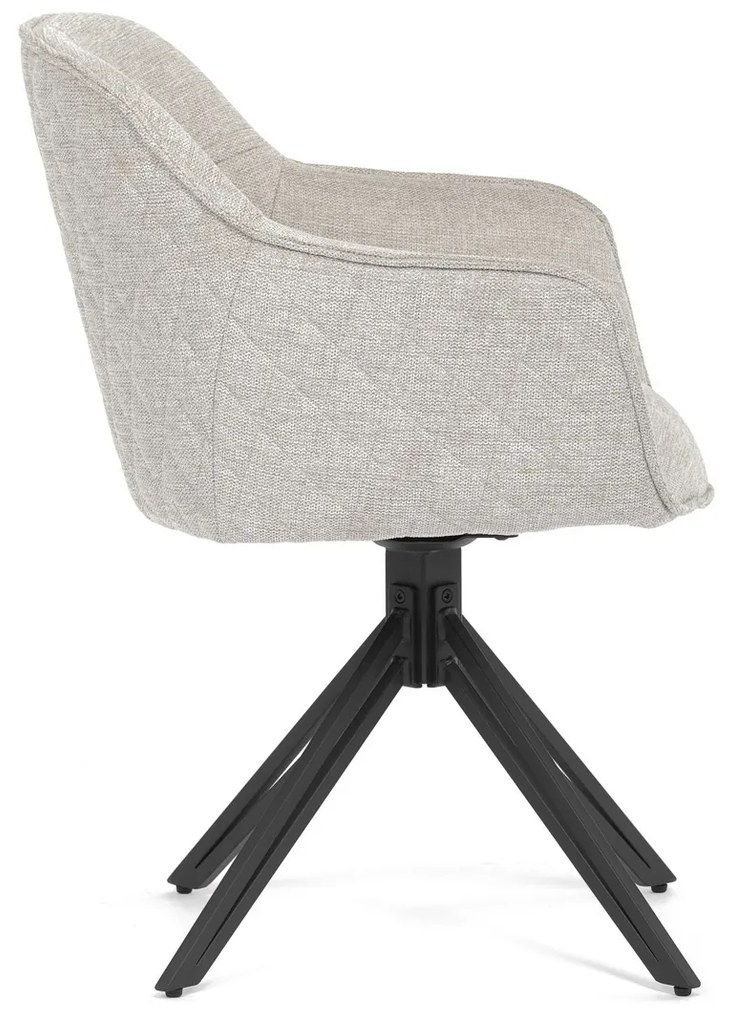 Set de scaune de sufragerie cu mecanism deîntoarcere HC-533 CRM2, 2 buc.