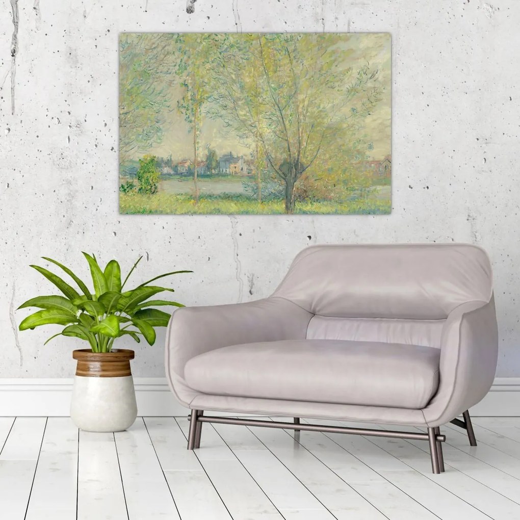 Tablou - Claude Monet, The Willows, reproducere (90x60 cm)