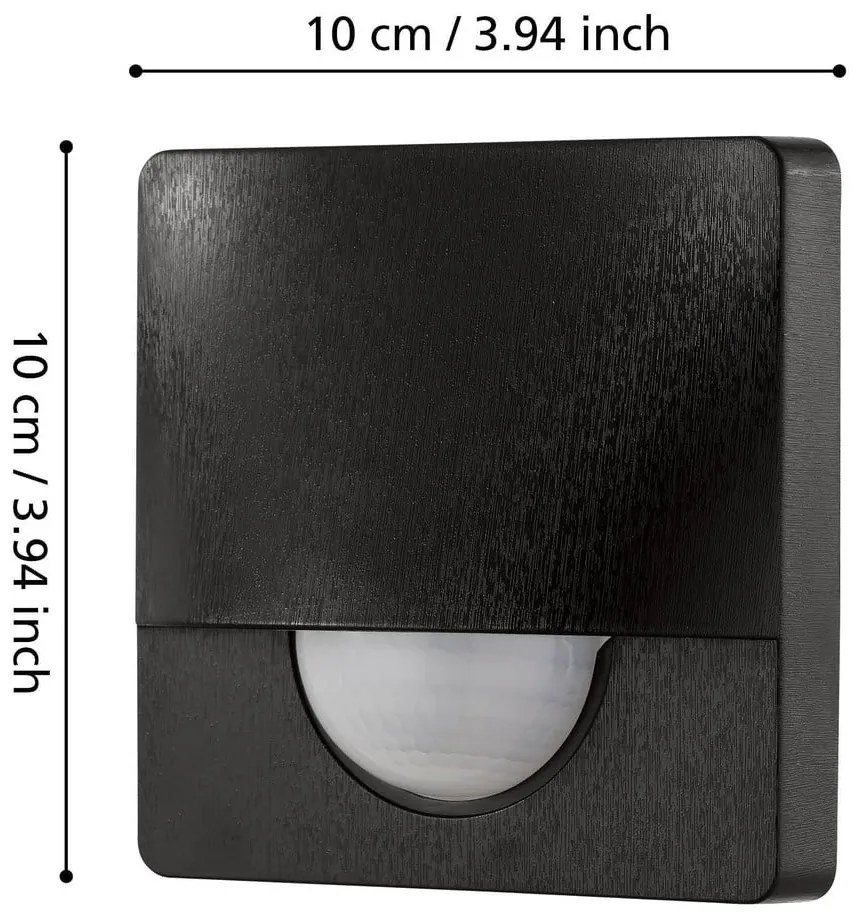 Senzor de mișcare de perete (înălțime 10 cm) DETECT ME 3 – EGLO