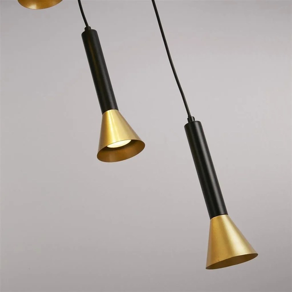 Lustra cu 5 pendule design modern Signal