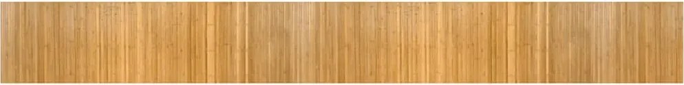 vidaXL Covor dreptunghiular, natural, 60x500 cm, bambus