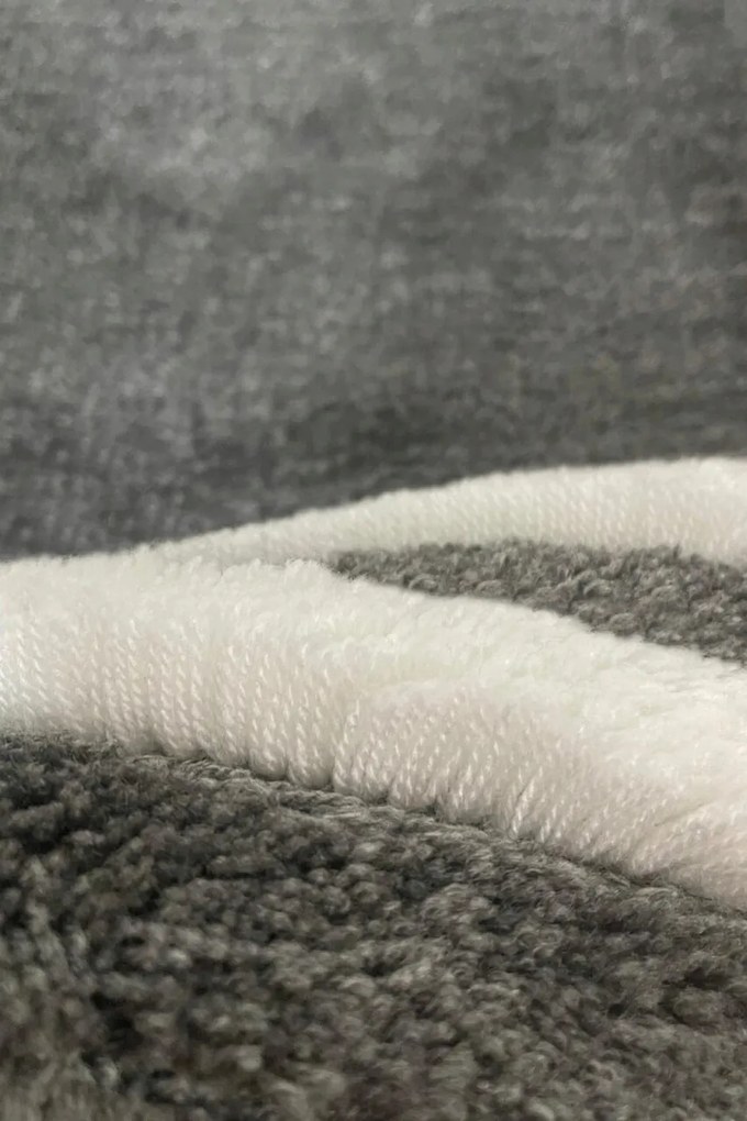 Set covoraș de baie acrilic, L'essentiel Maison, Duplici, Antracit