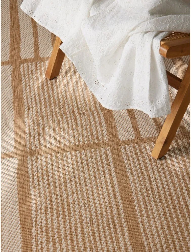 Covor pentru exterior și interior crem/în culoare naturală 120x170 cm Haringey Allington – Ted Baker
