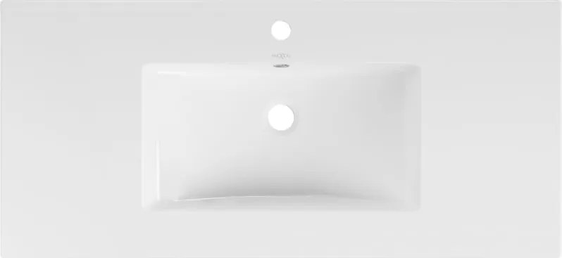 Mexen Atena chiuvetă încastrată în blat 101 x 46 cm, albă - 25011000