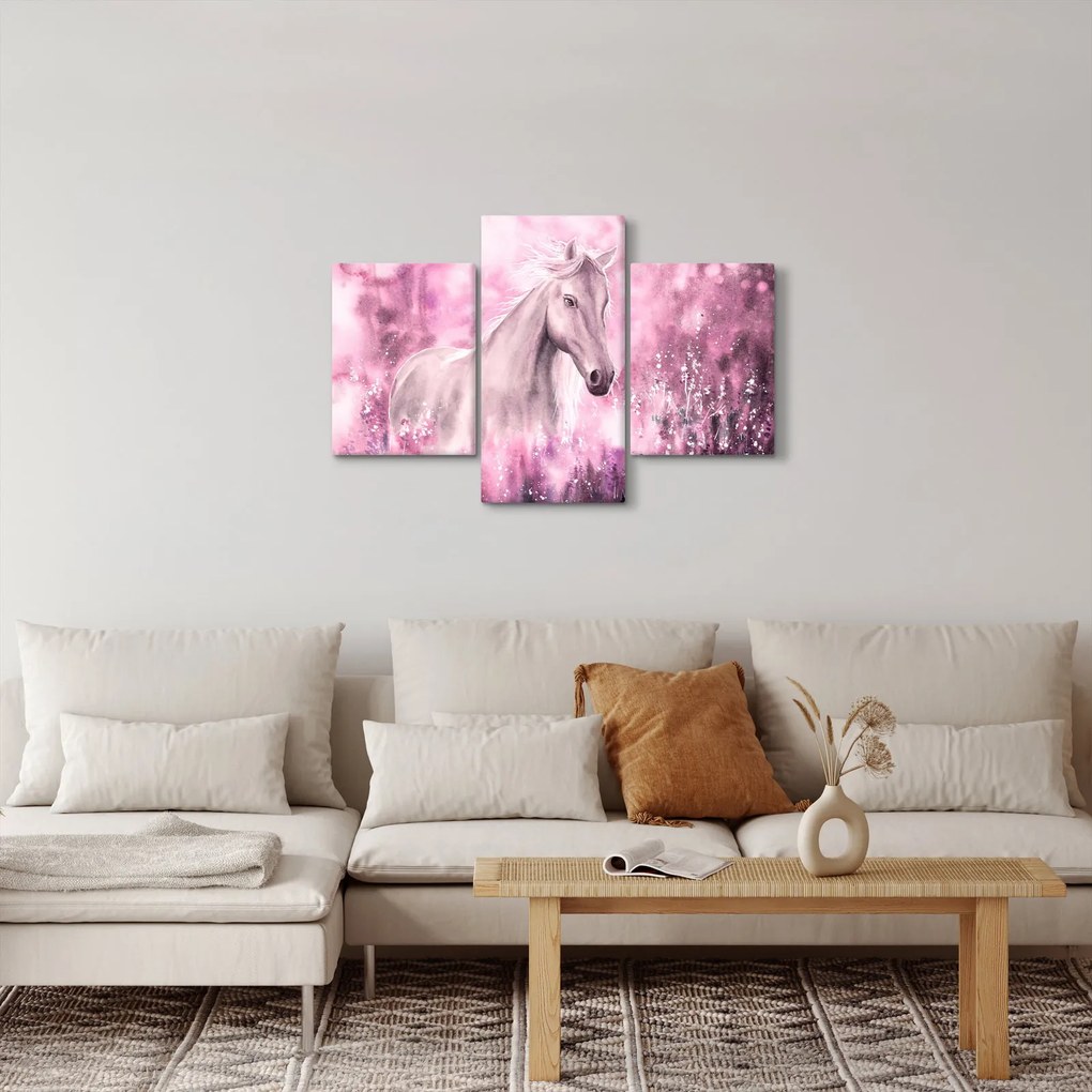 Tablou - Cal pictat (90x60 cm)