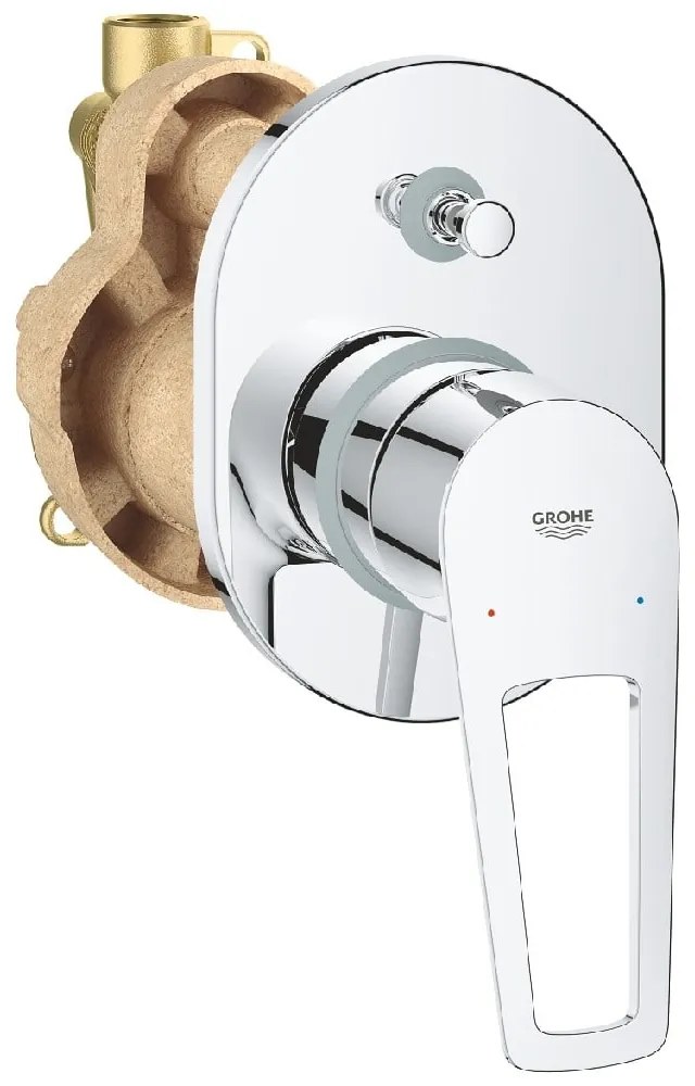 Grohe BauLoop New Baterie cada dus incastrata monocomanda