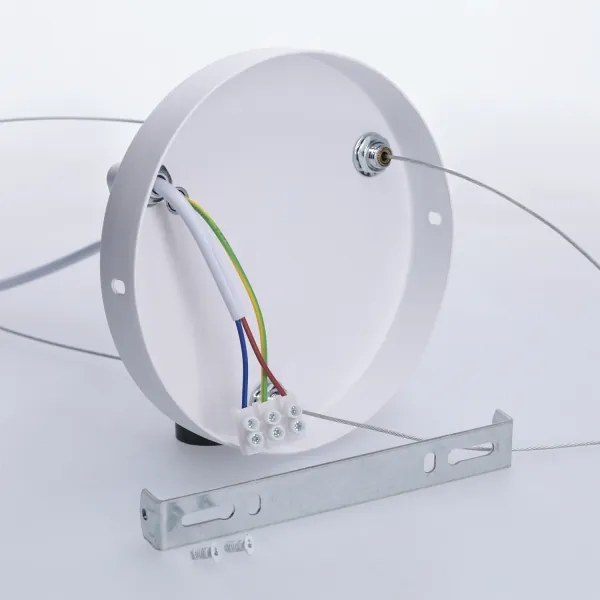 Brilagi - Lustru suspendat pe cablu SELE 6xGU10/30W/230V alb