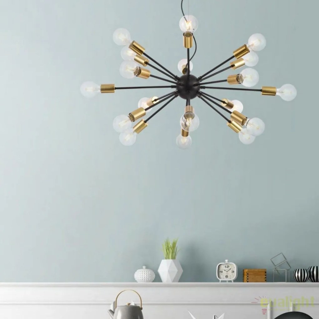 Lustra deosebita cu 18 de surse de lumina Jackson MYT546PL-18B