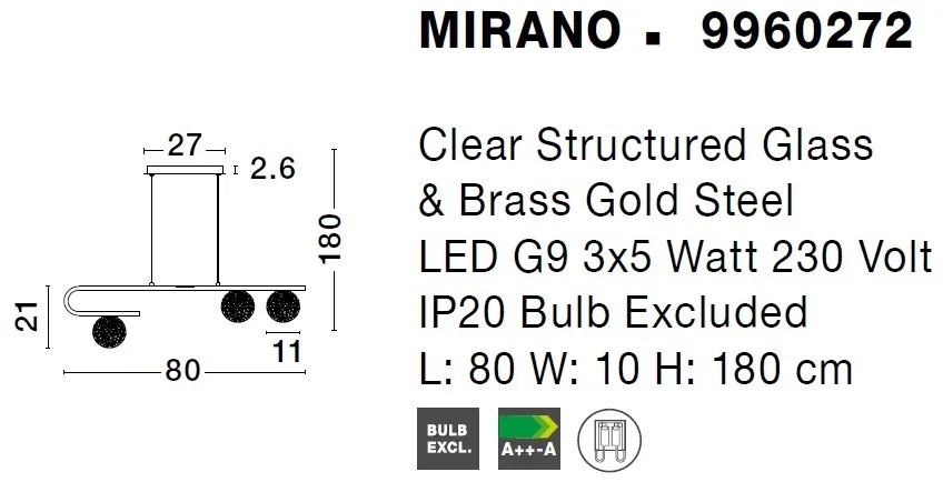 Lustra moderna design deosebit MIRANO