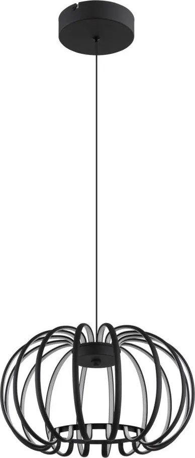 Globo 15946B - Lustra LED dimabilă pe cablu RIBBON LED/40W/230V 3000K neagră