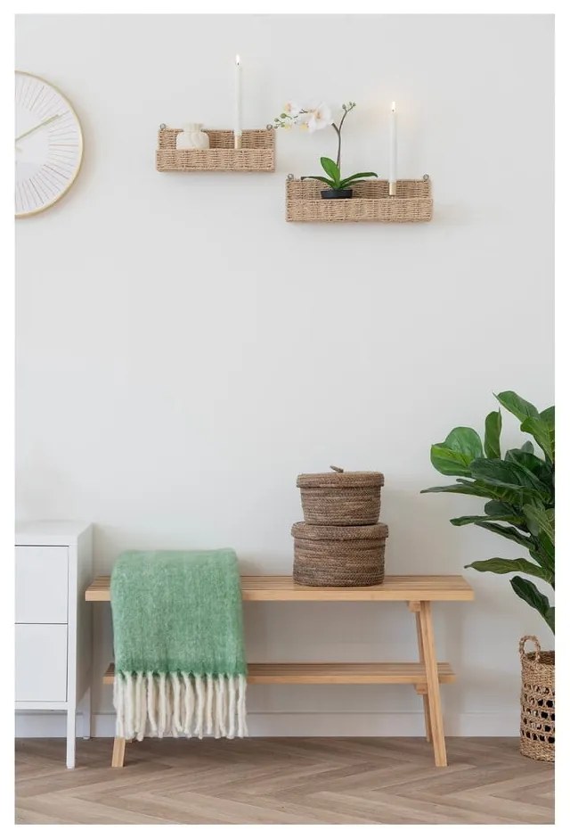 Rafturi în culoare naturală 2 buc. 10 cm Treviso – House Nordic