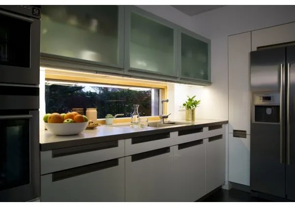 Osram - Corp de iluminat LED sub mobilier cu senzor FLAT LED/12W/230V 3000K