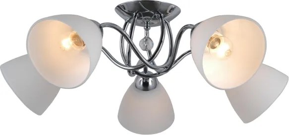 ITALUX PND-5643-5 - Lustră aplicată LUGANO 5xE27/40W/230V