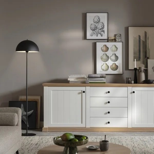 Schöner Wohnen 11727-18 - Lampadar ALI 1xE27/25W/230V negru