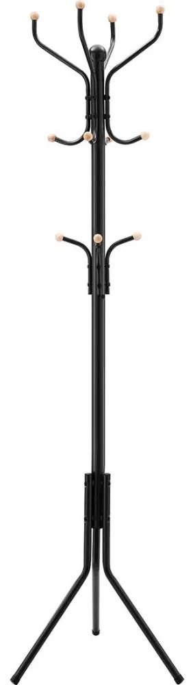 Cuier de podea LINEA, negru